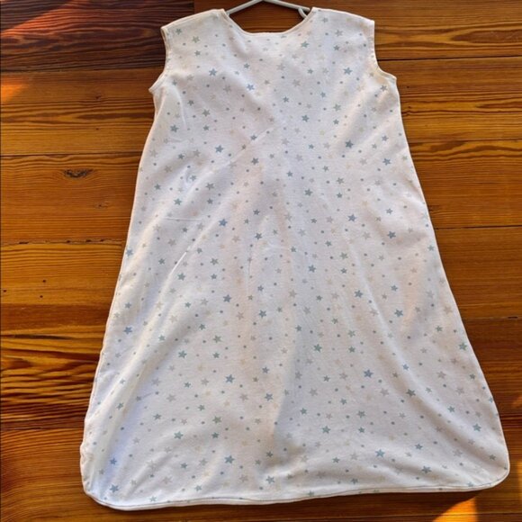 Halo Sleep Sack Sleeveless With Stars Zip Front.  Size M (6-12 Months) - Picture 9 of 9